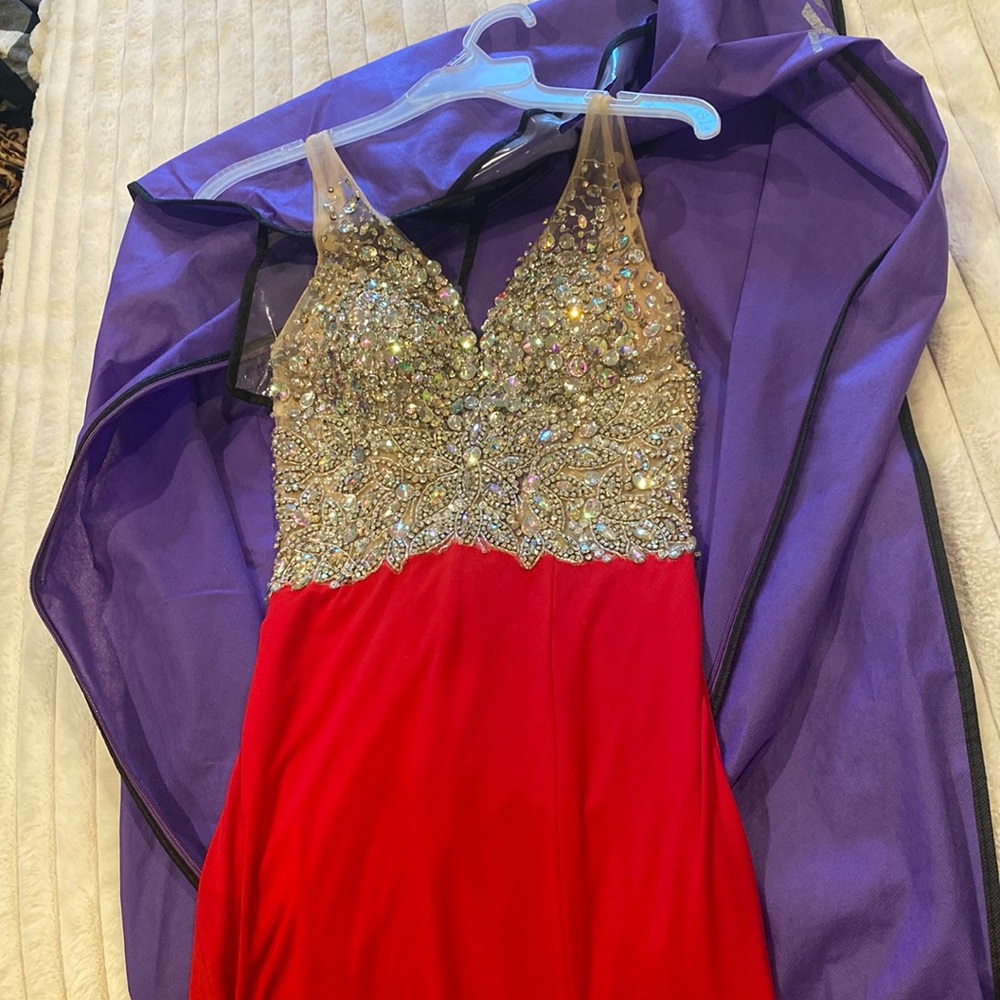 Girls Prom Dress w/ Slit